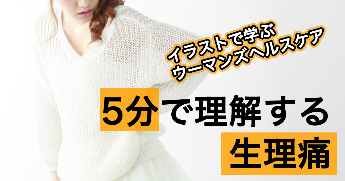 【イラスト解説】5分で理解する生理のこと-メカニズム編-