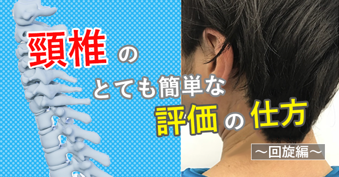 頸椎のとても簡単な評価の仕方 ~回旋編~
