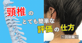 頸椎のとても簡単な評価の仕方  ～回旋編～