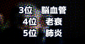 厚労省発表 2017年死因 3位脳血管 4位老衰 肺炎は5位に