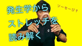 ストレッチの功罪！発生学から考えてみた