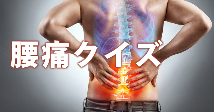 Peter O’Sullivanの研究チームが作成した「腰痛クイズ」の紹介