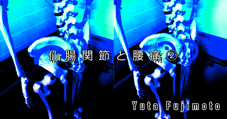 【SPOT Writer】仙腸関節と腰痛②