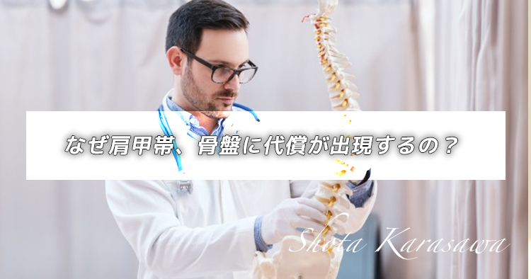 【脳卒中シリーズ】なぜ肩甲帯、骨盤に代償が出現するの？
