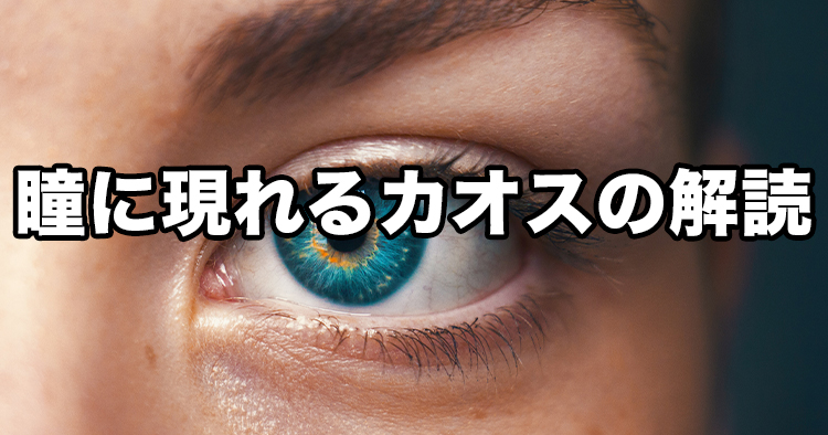 【NCNP/千葉工業大学】瞳に現れるカオスの解読