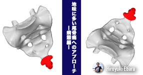地味に多い尾骨痛へのアプローチ～病態編～