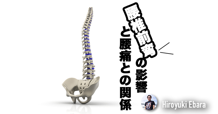 【知見】腰椎前弯の影響と腰痛との関係