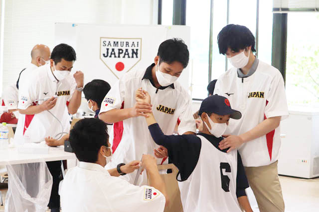 U-12侍ジャパン野球健康診断にPT参加