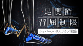 足関節背屈制限の要因-ショパール・リスフラン関節-