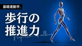 【運動学】歩行の推進力