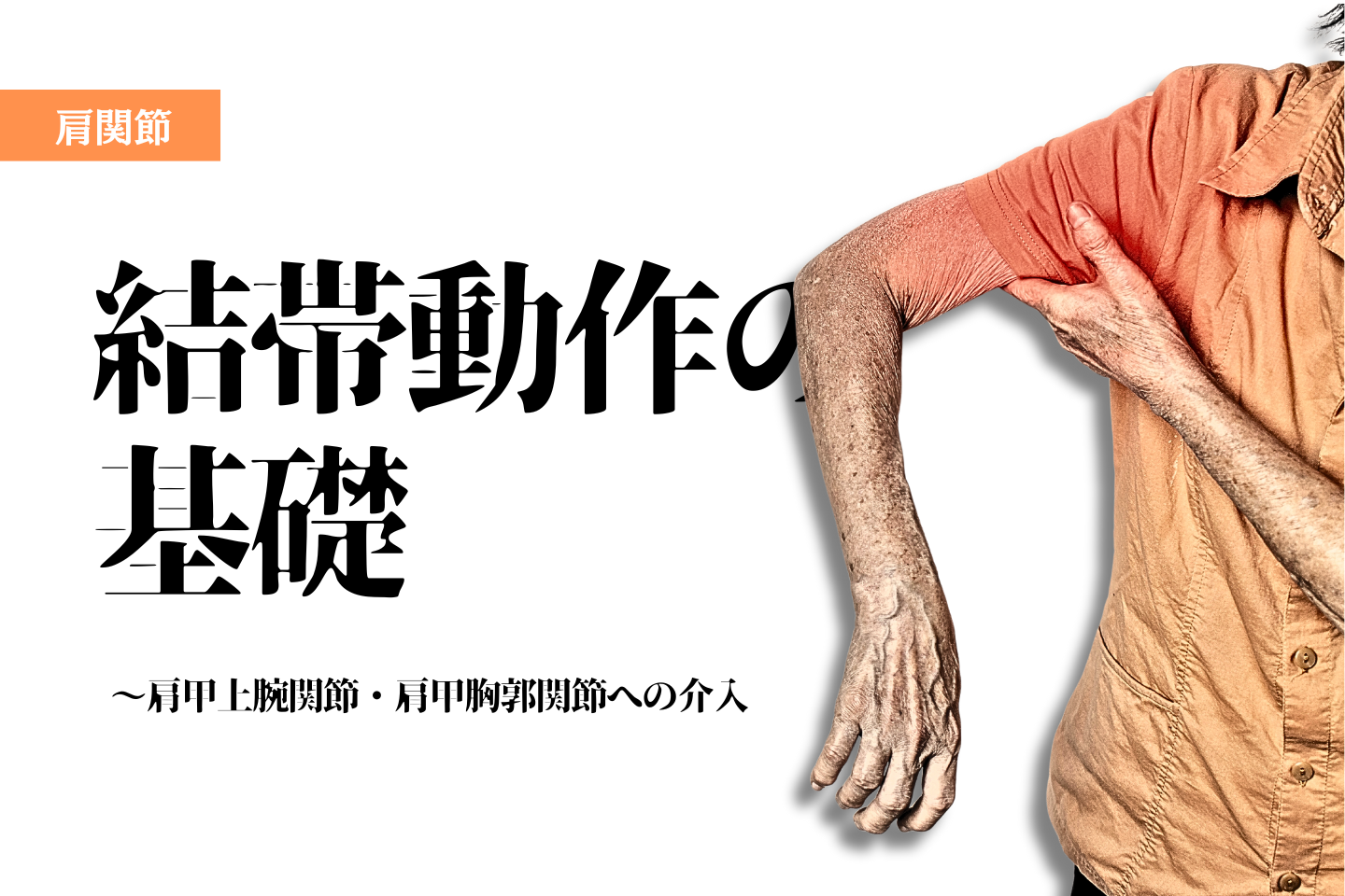 【肩関節】結帯動作の基礎
