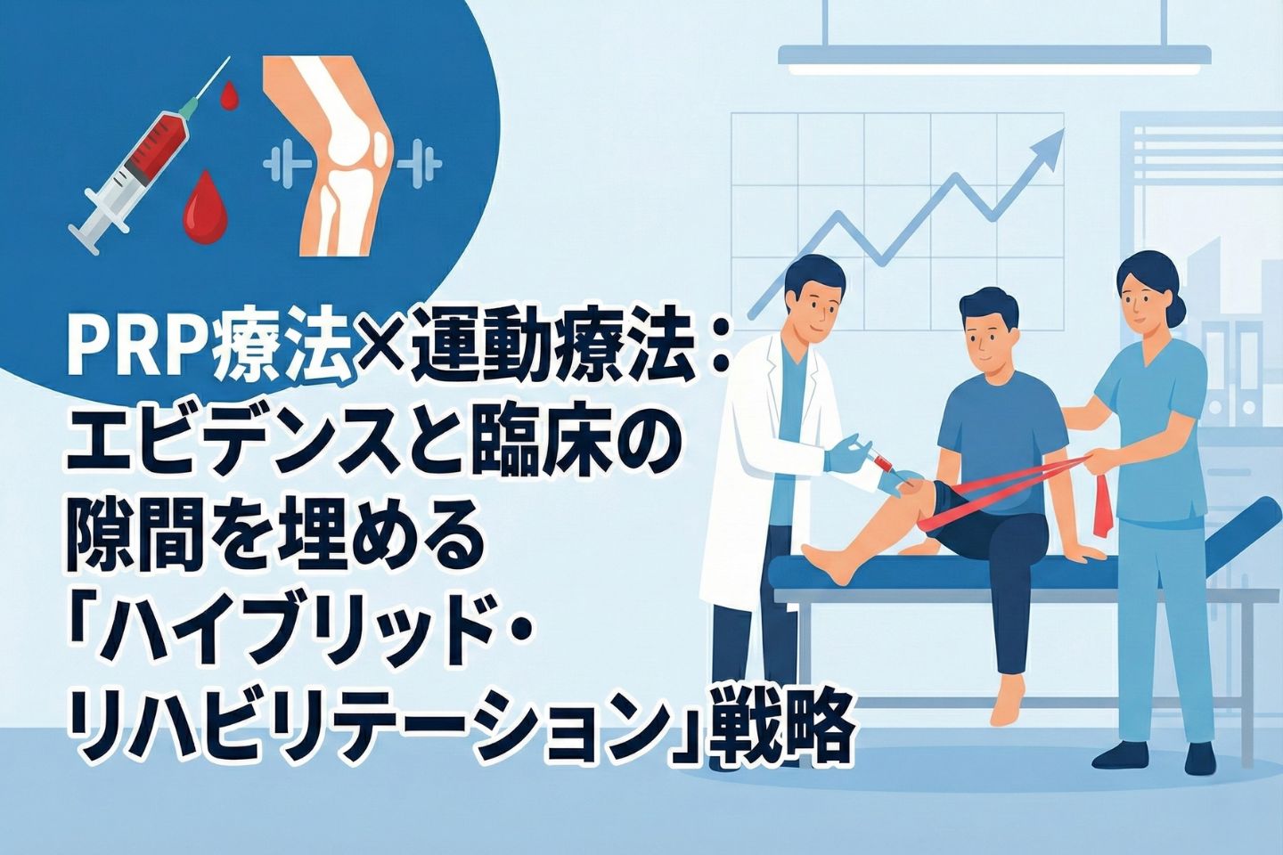 PRP療法×運動療法：エビデンスと臨床の隙間を埋める「ハイブリッド・リハビリテーション」戦略