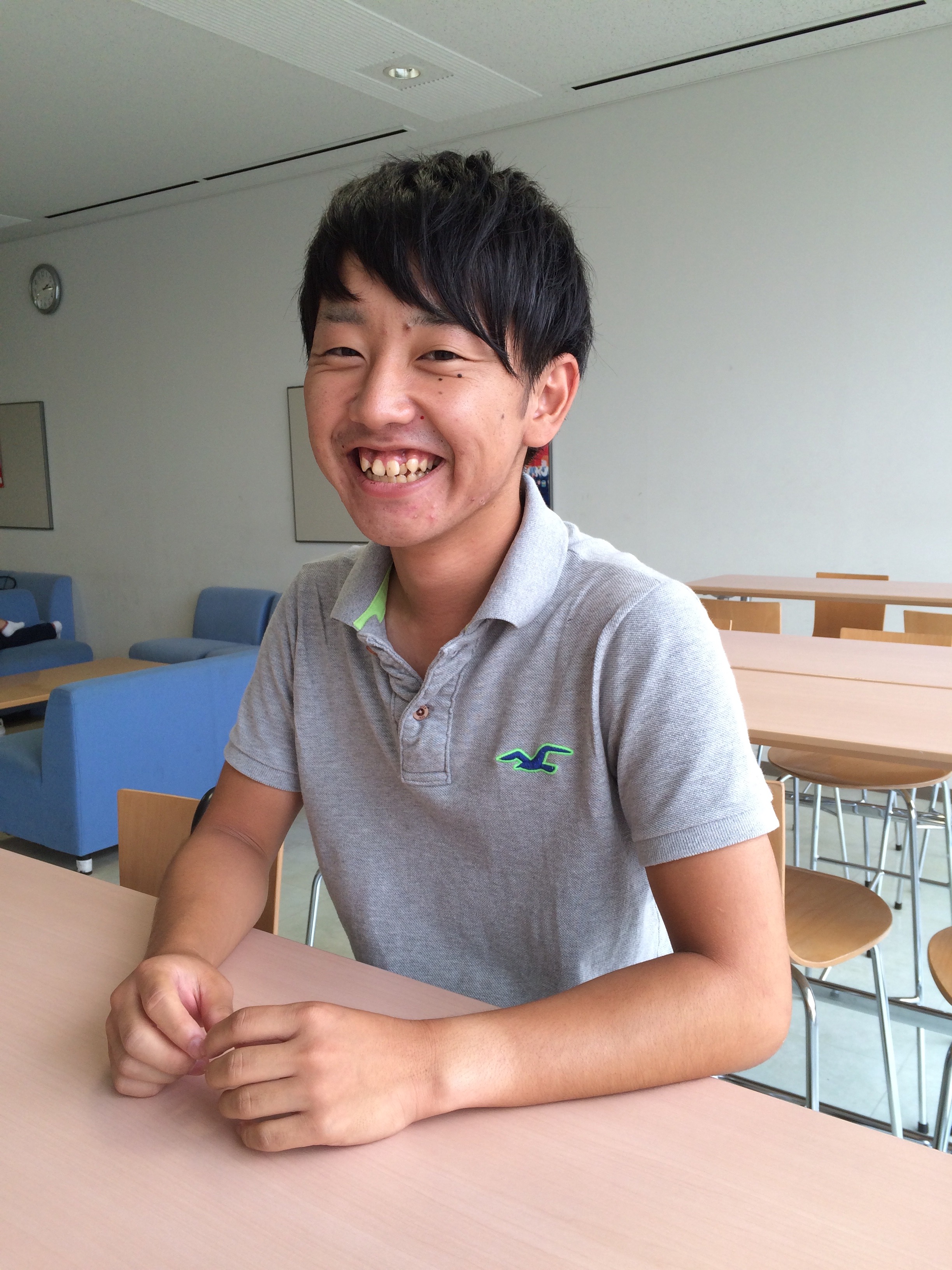 了徳寺大学理学療法学科4年（PTS）鈴木克喜さん