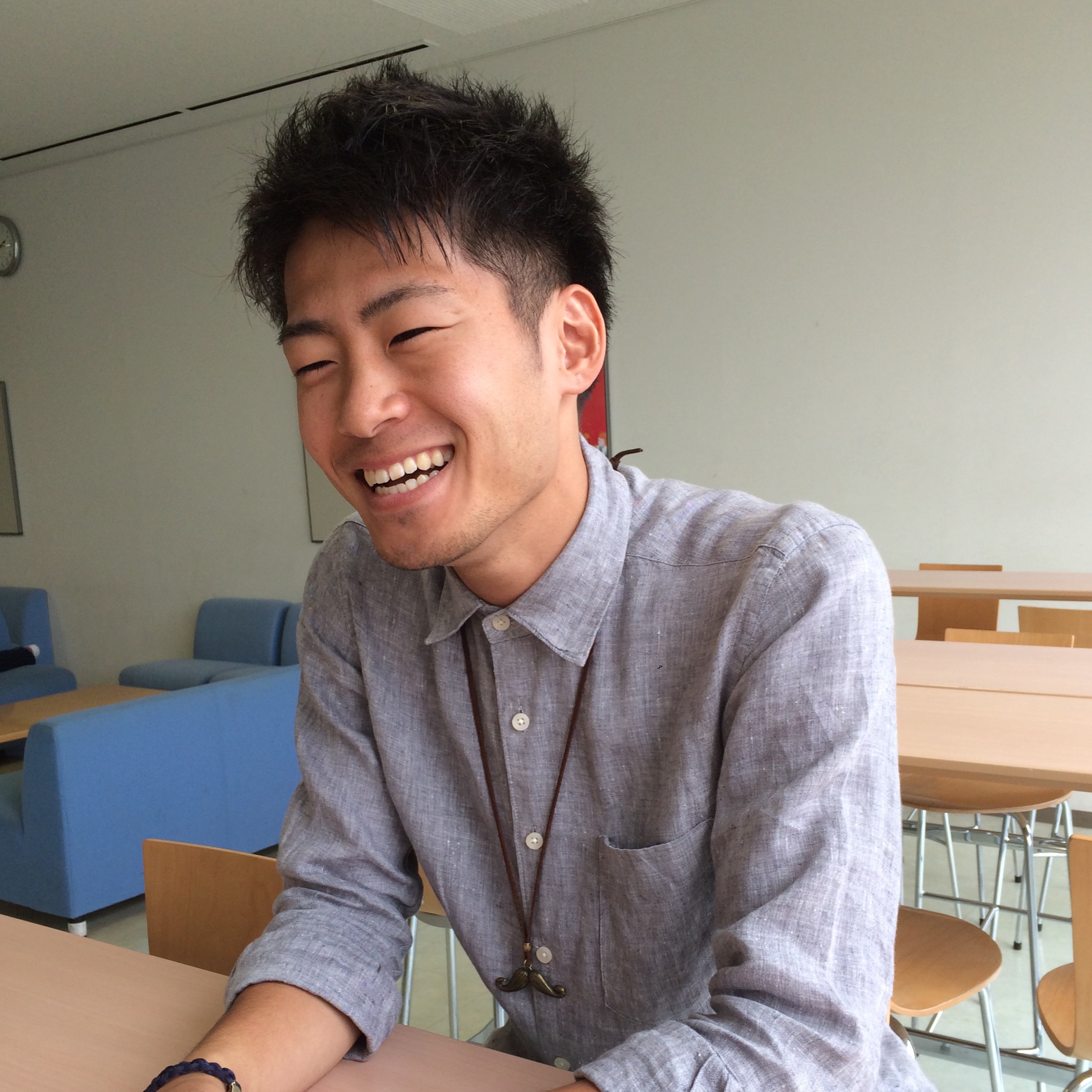 了徳寺大学理学療法学科4年（PTS）齋藤直人さん