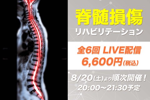 【8月20日他開催】脊髄損傷リハビリテーション