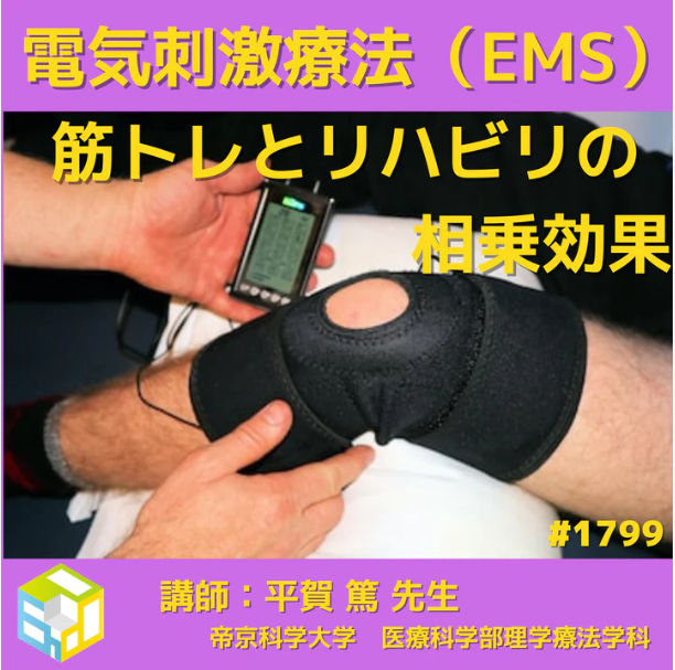 基礎から学ぶ電気刺激療法(EMS)のリハビリ臨床活用|筋出力に着目して