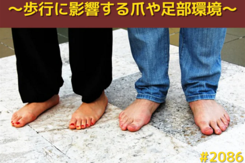 セラピストが学ぶべきフットケア・足部環境の考え方｜爪や皮膚トラブル・靴がどう歩行に影響するのか？