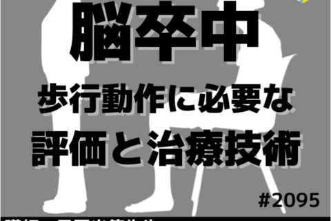 基礎から学ぶCVAの歩行動作に必要な評価とリハビリ｜立位、歩行のアプローチ