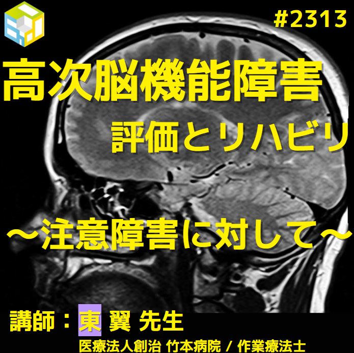 理学療法士・作業療法士が悩む注意障害に対する理解とリハビリの進め方