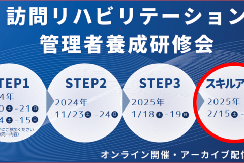 訪問リハビリテーション管理者スキルアップ研修会